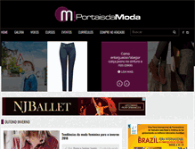 Tablet Screenshot of portaisdamoda.com.br